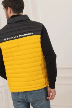 Blouson Homme Helvetica Mountain Pioneers Billy Yellow
