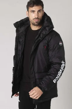 Blouson Homme Helvetica Mountain Pioneers Alaska2 Black