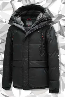 Blouson Homme Helvetica Mountain Pioneers Alaska2 Black
