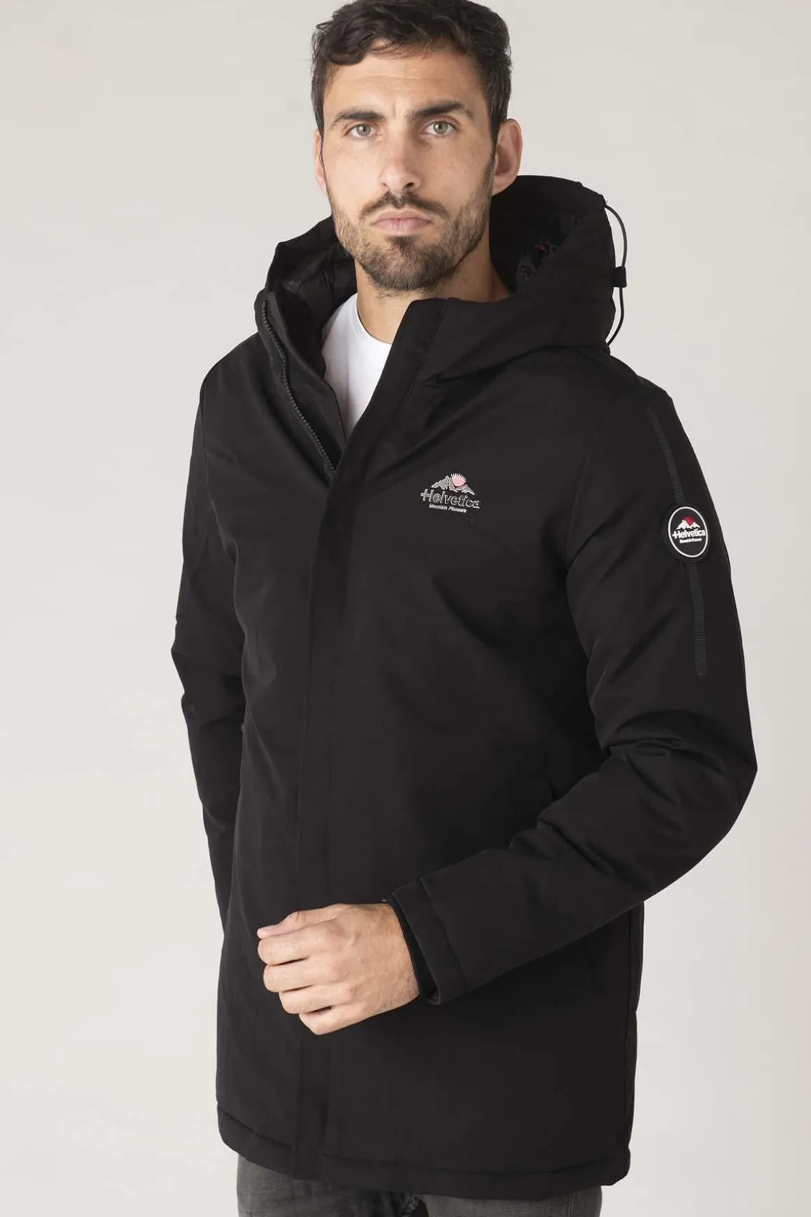 Blouson Homme Helvetica Mountain Pioneers Bronson K Black