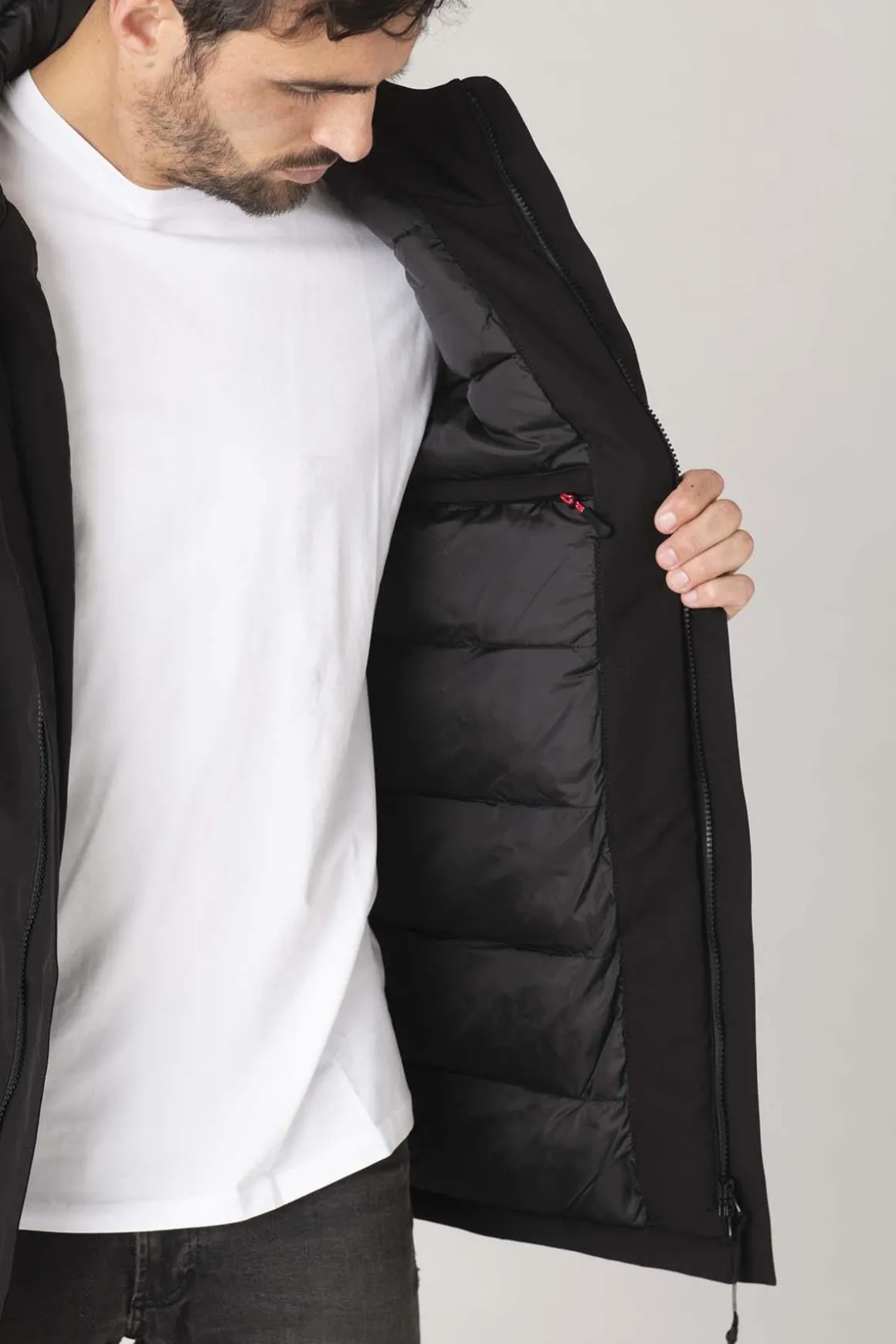 Blouson Homme Helvetica Mountain Pioneers Bronson K Black