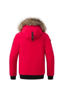 Blouson Homme Helvetica Mountain Pioneers Anchorage Men Raccoon Ed Red