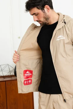 Blouson Homme Helvetica Mountain Pioneers Blum Beige