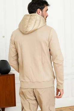 Blouson Homme Helvetica Mountain Pioneers West Beige