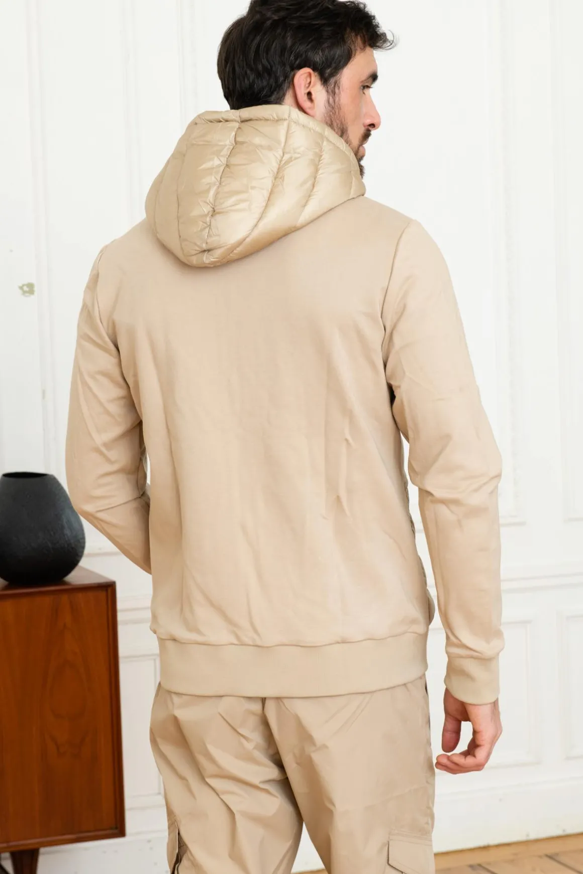 Blouson Homme Helvetica Mountain Pioneers West Beige
