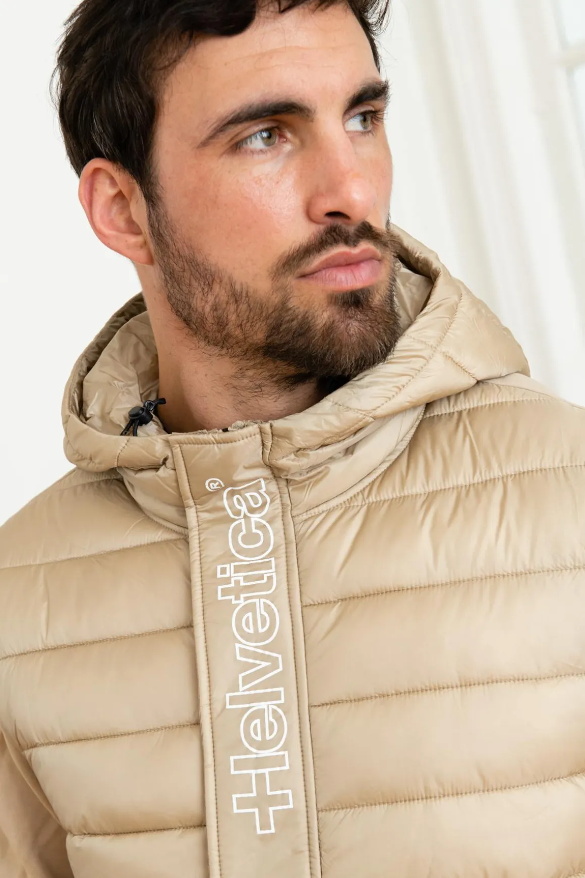 Blouson Homme Helvetica Mountain Pioneers West Beige