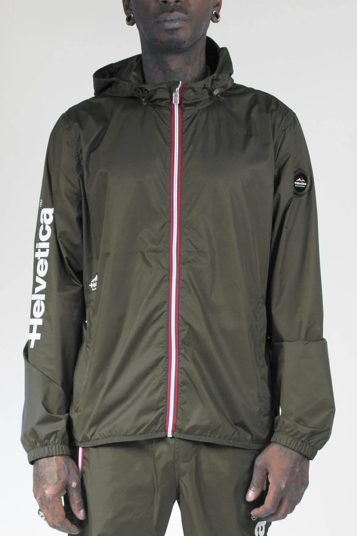 Blouson Homme Helvetica Mountain Pioneers Biarritz Khaki