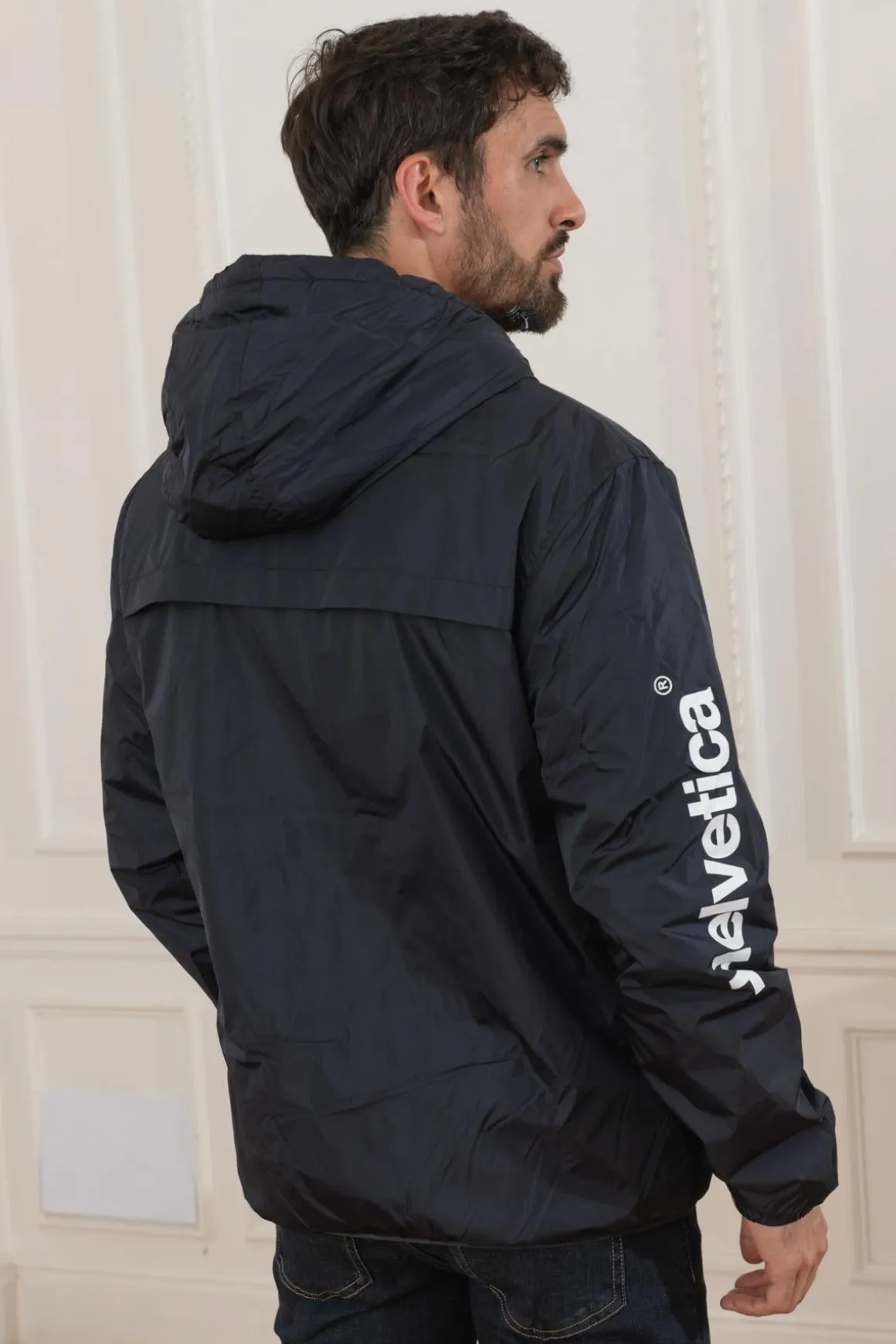 Blouson Homme Helvetica Mountain Pioneers Nils Dark Navy