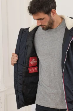 Blouson Homme Helvetica Mountain Pioneers Nils Dark Navy