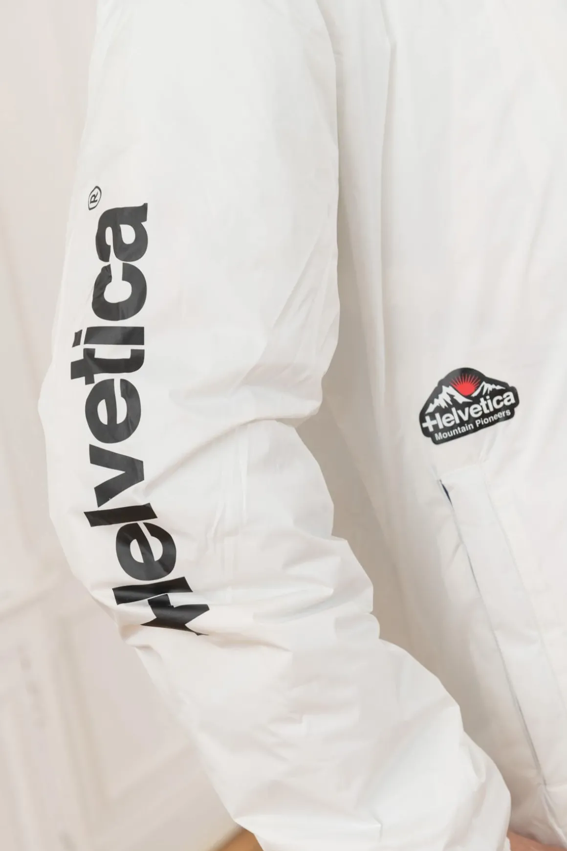 Blouson Homme Helvetica Mountain Pioneers Nils White