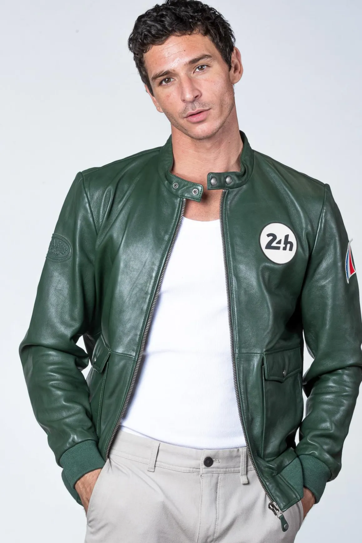 Blouson Homme 24H Le Mans Denis Sheep Crown Green