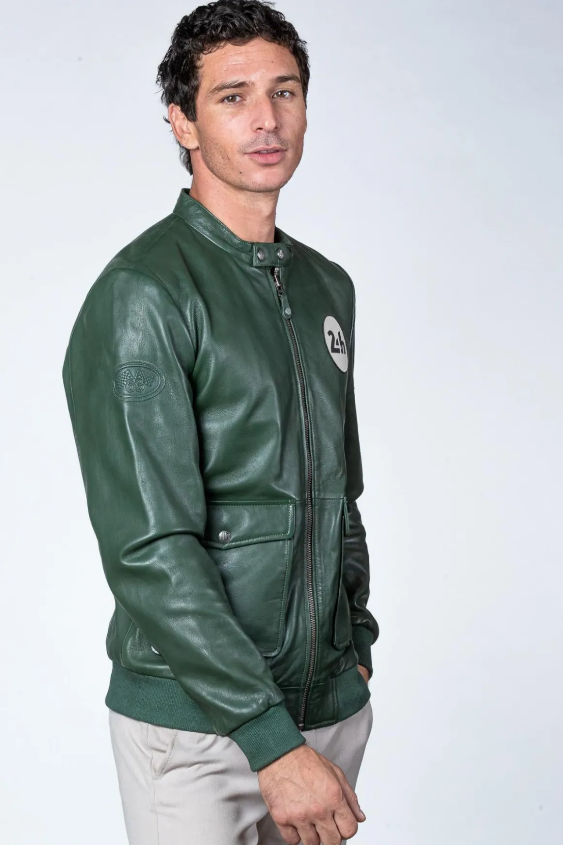 Blouson Homme 24H Le Mans Denis Sheep Crown Green