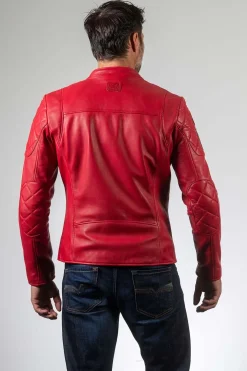 Blouson Homme 24H Le Mans Duff Sheep Crown Racing Red