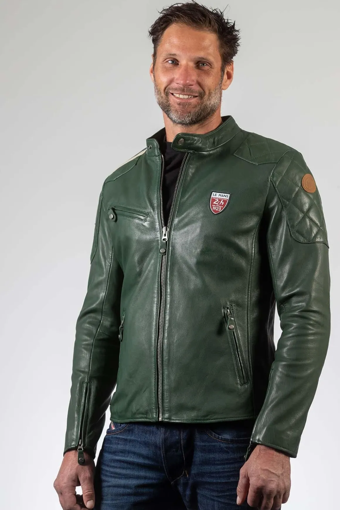 Blouson Homme 24H Le Mans Duff Sheep Crown Green