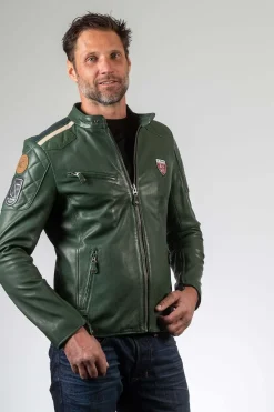 Blouson Homme 24H Le Mans Duff Sheep Crown Green