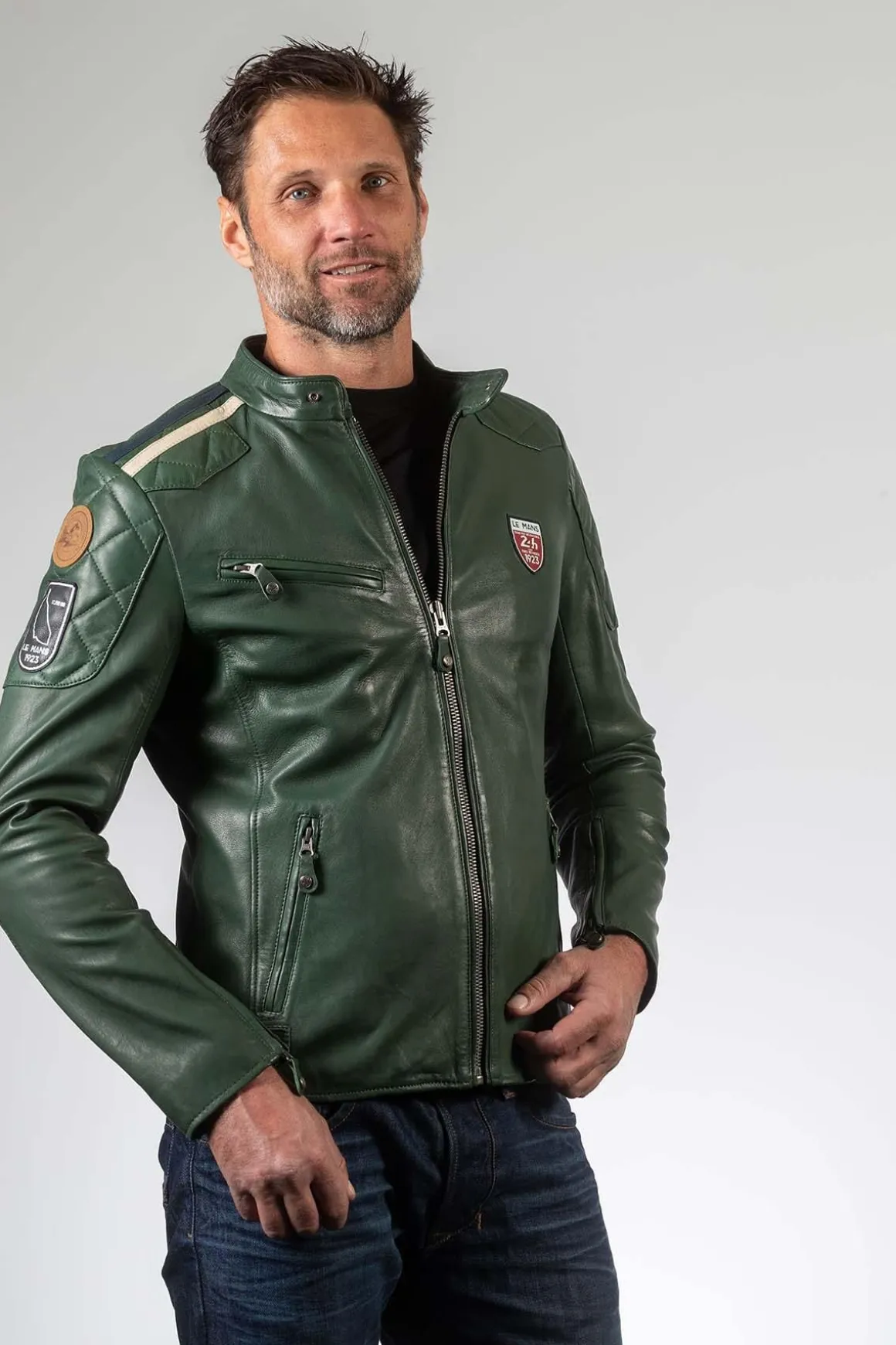 Blouson Homme 24H Le Mans Duff Sheep Crown Green