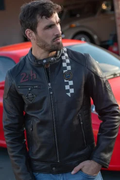 Blouson Homme 24H Le Mans Edgar Black