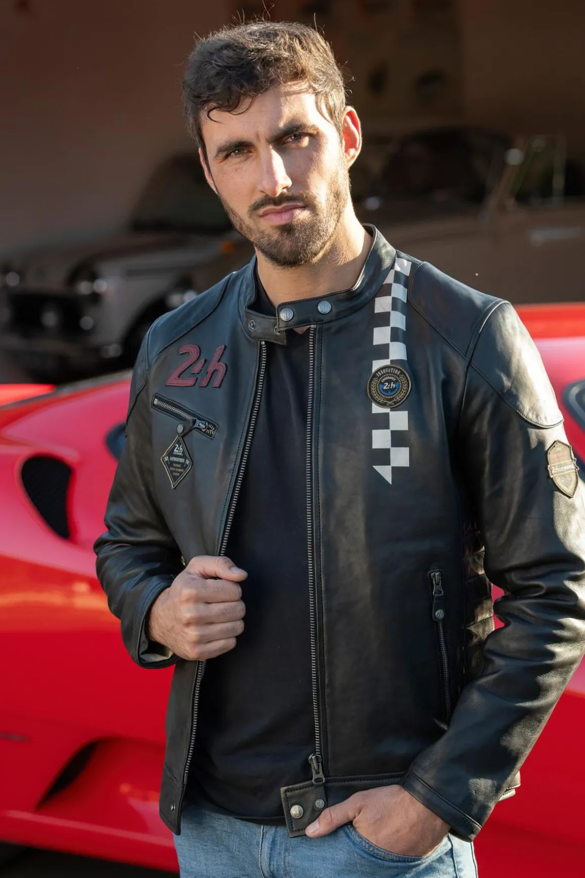 Blouson Homme 24H Le Mans Edgar Black