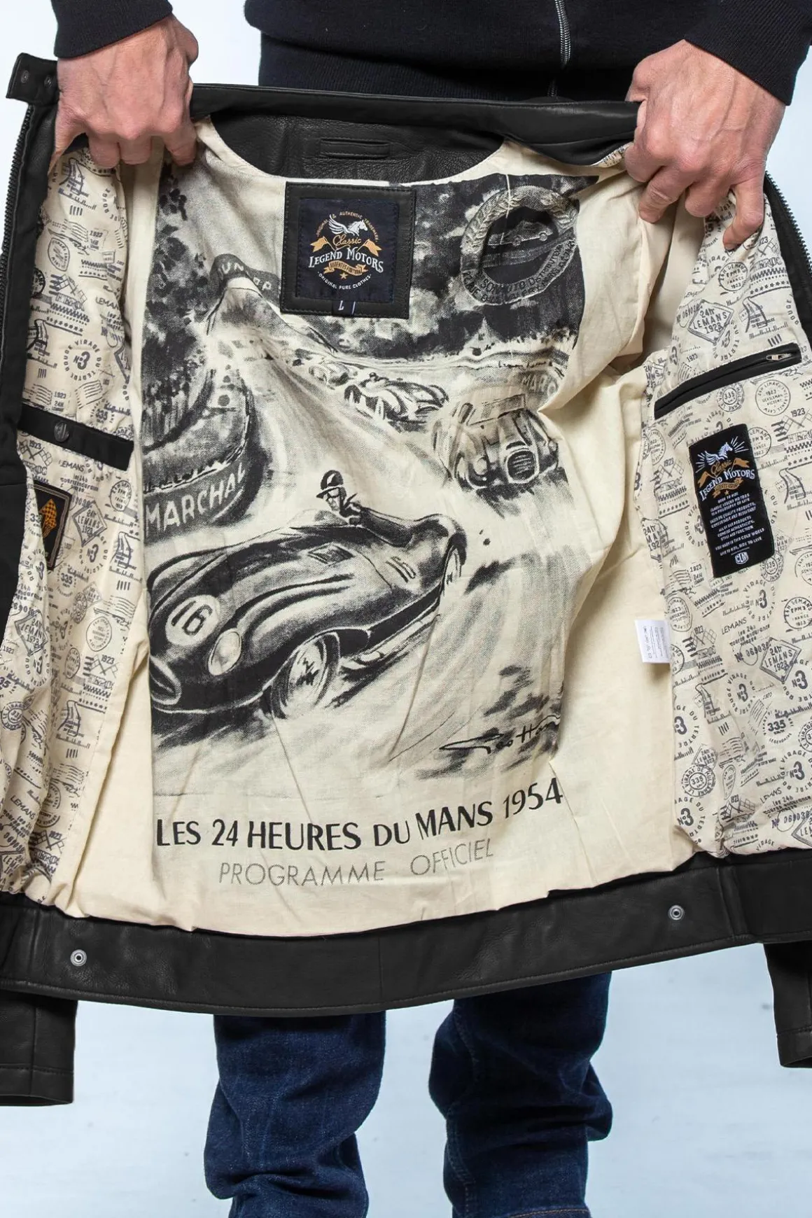Blouson Homme 24H Le Mans Edgar Black