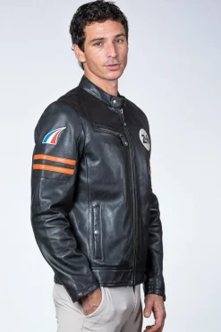 Blouson Homme 24H Le Mans Erwan Sheep Crown Black