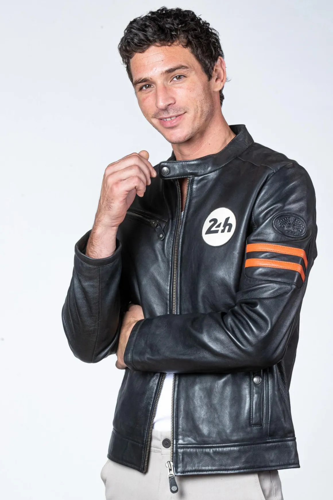 Blouson Homme 24H Le Mans Erwan Sheep Crown Black