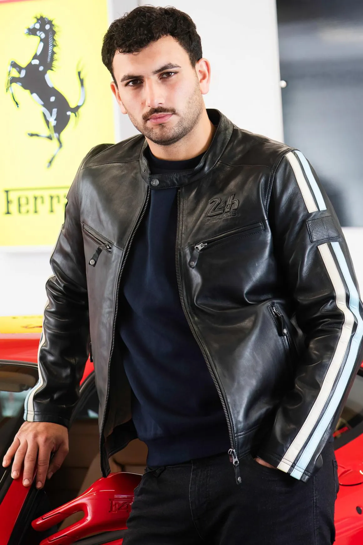 Blouson Homme 24H Le Mans Hans Black
