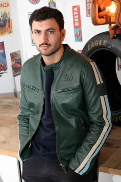 Blouson Homme 24H Le Mans Hans Vintage Green
