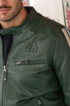 Blouson Homme 24H Le Mans Hans Vintage Green