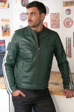 Blouson Homme 24H Le Mans Hans Vintage Green