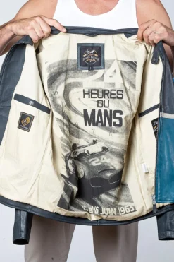 Blouson Homme 24H Le Mans Karl Sheep Crown Navy/Ocean