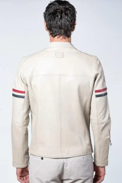 Blouson Homme 24H Le Mans Karl Sheep Crown Ecru/Racing