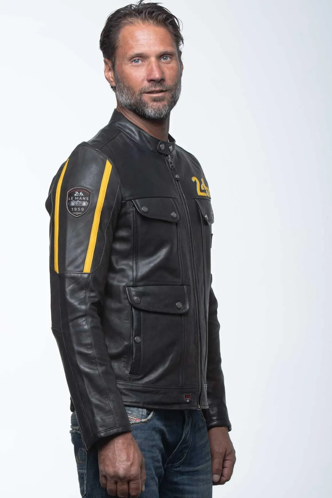 Blouson Homme 24H Le Mans Lagache4 Black