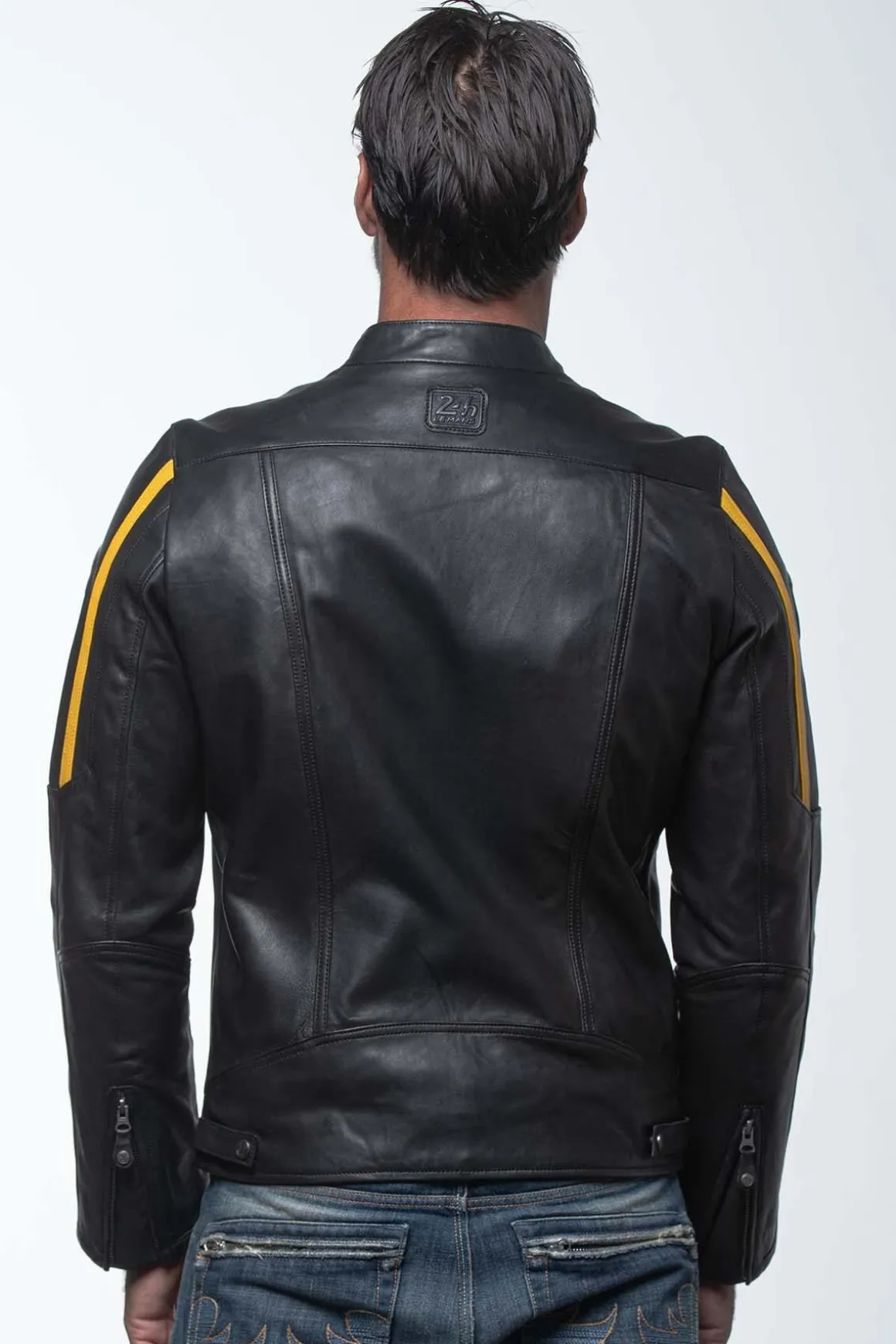 Blouson Homme 24H Le Mans Lagache3 Black/Banana