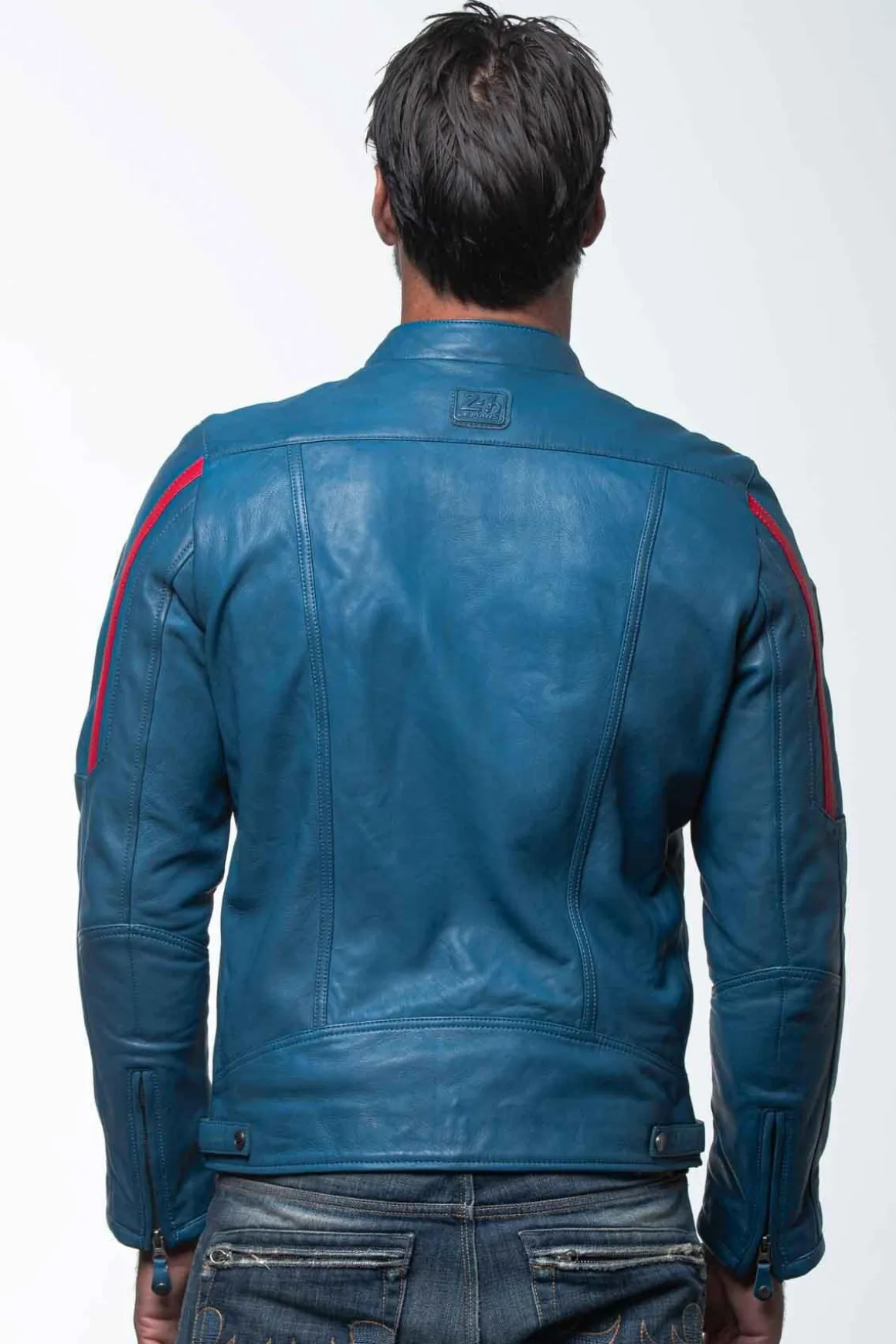 Blouson Homme 24H Le Mans Lagache4 Ocean Blue
