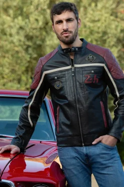 Blouson Homme 24H Le Mans Lino Black