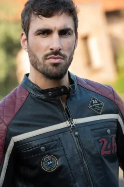 Blouson Homme 24H Le Mans Lino Black