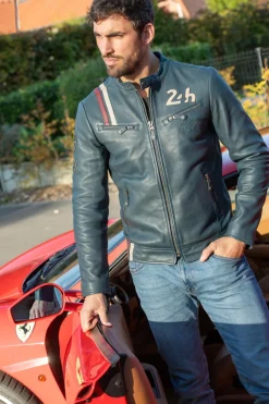 Blouson Homme 24H Le Mans Marlon Royal Blue