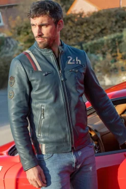 Blouson Homme 24H Le Mans Marlon Royal Blue