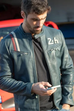 Blouson Homme 24H Le Mans Marlon Royal Blue