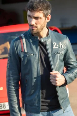 Blouson Homme 24H Le Mans Marlon Royal Blue