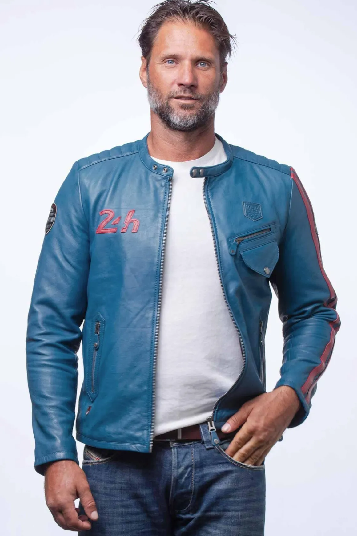 Blouson Homme 24H Le Mans Marne4 Ocean Blue