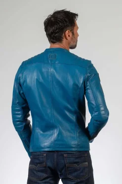 Blouson Homme 24H Le Mans Marne Sheep Crown Ocean Blue