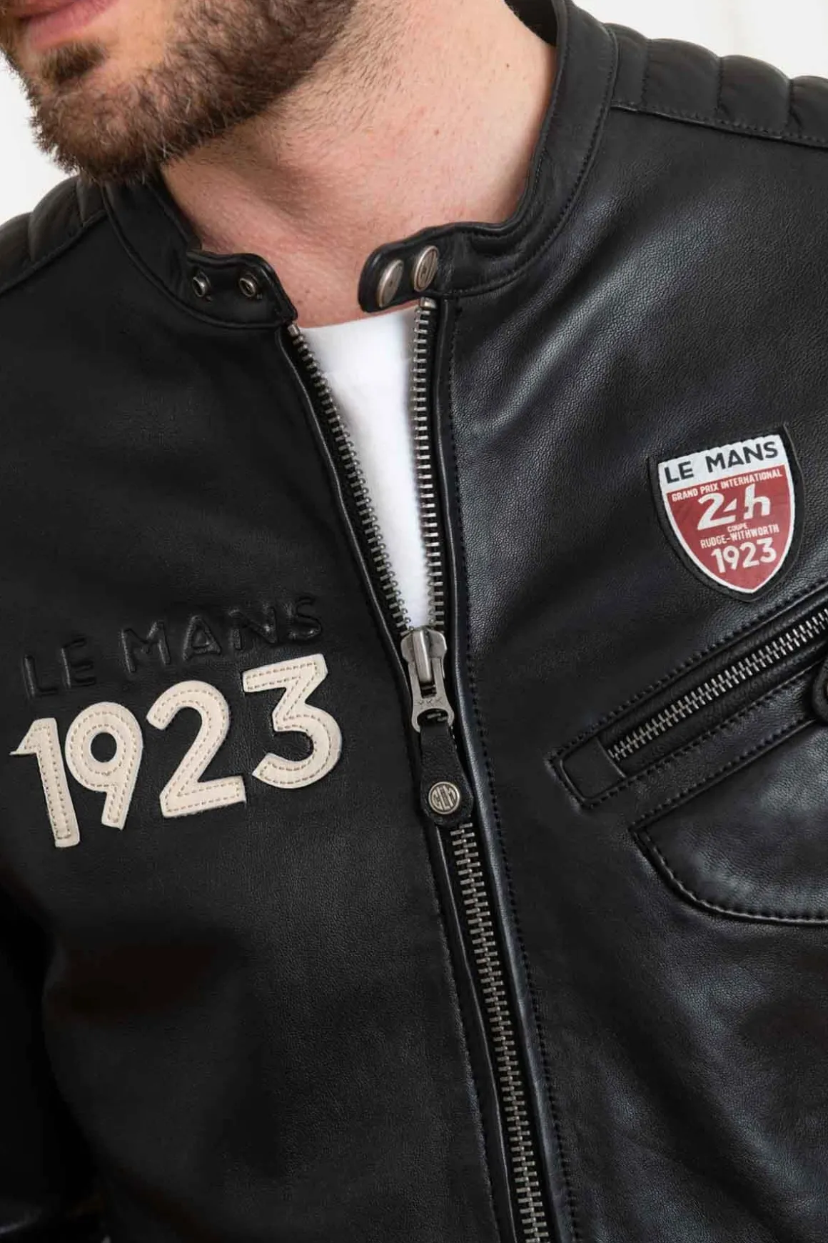 Blouson Homme 24H Le Mans Marne Sheep Crown Black