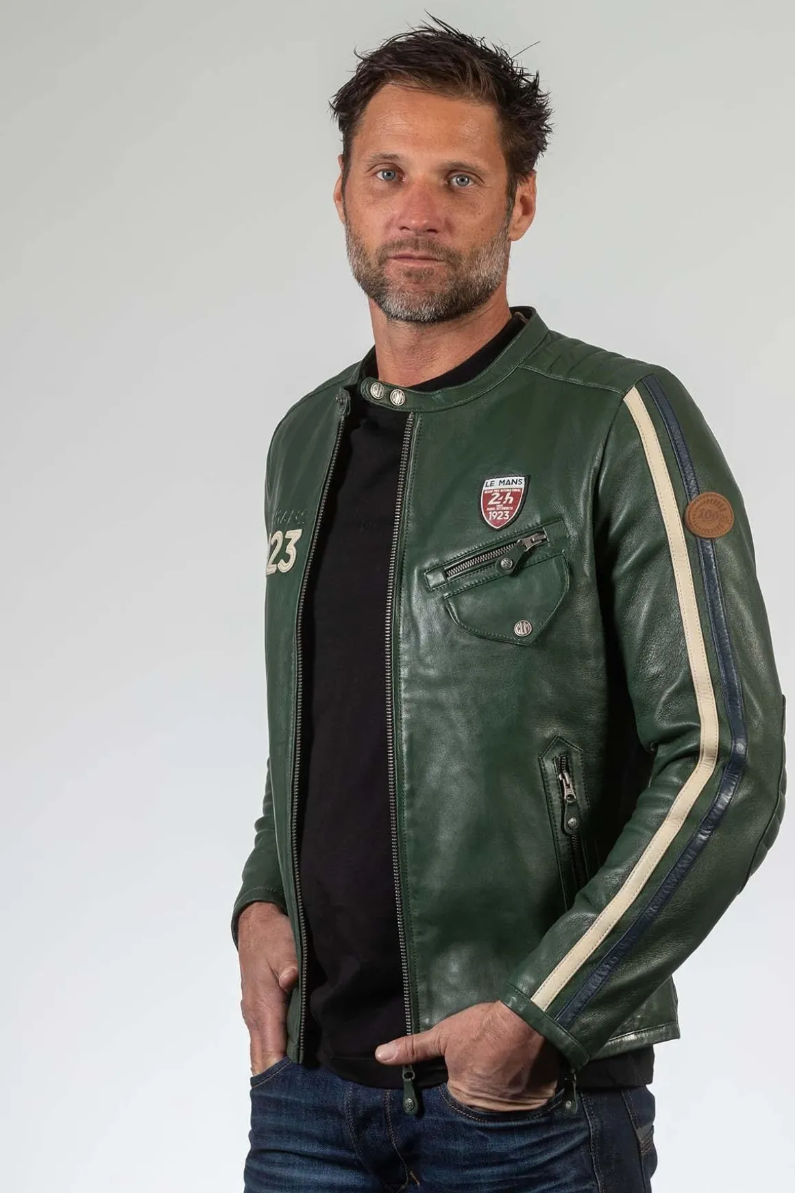 Blouson Homme 24H Le Mans Marne Sheep Crown Green
