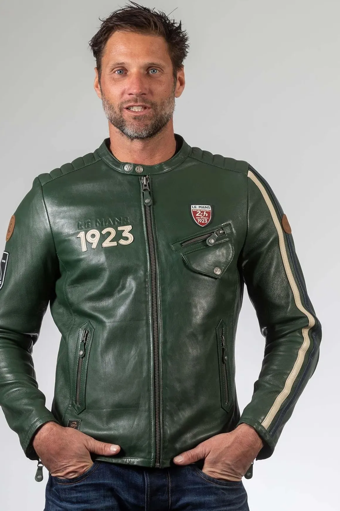 Blouson Homme 24H Le Mans Marne Sheep Crown Green