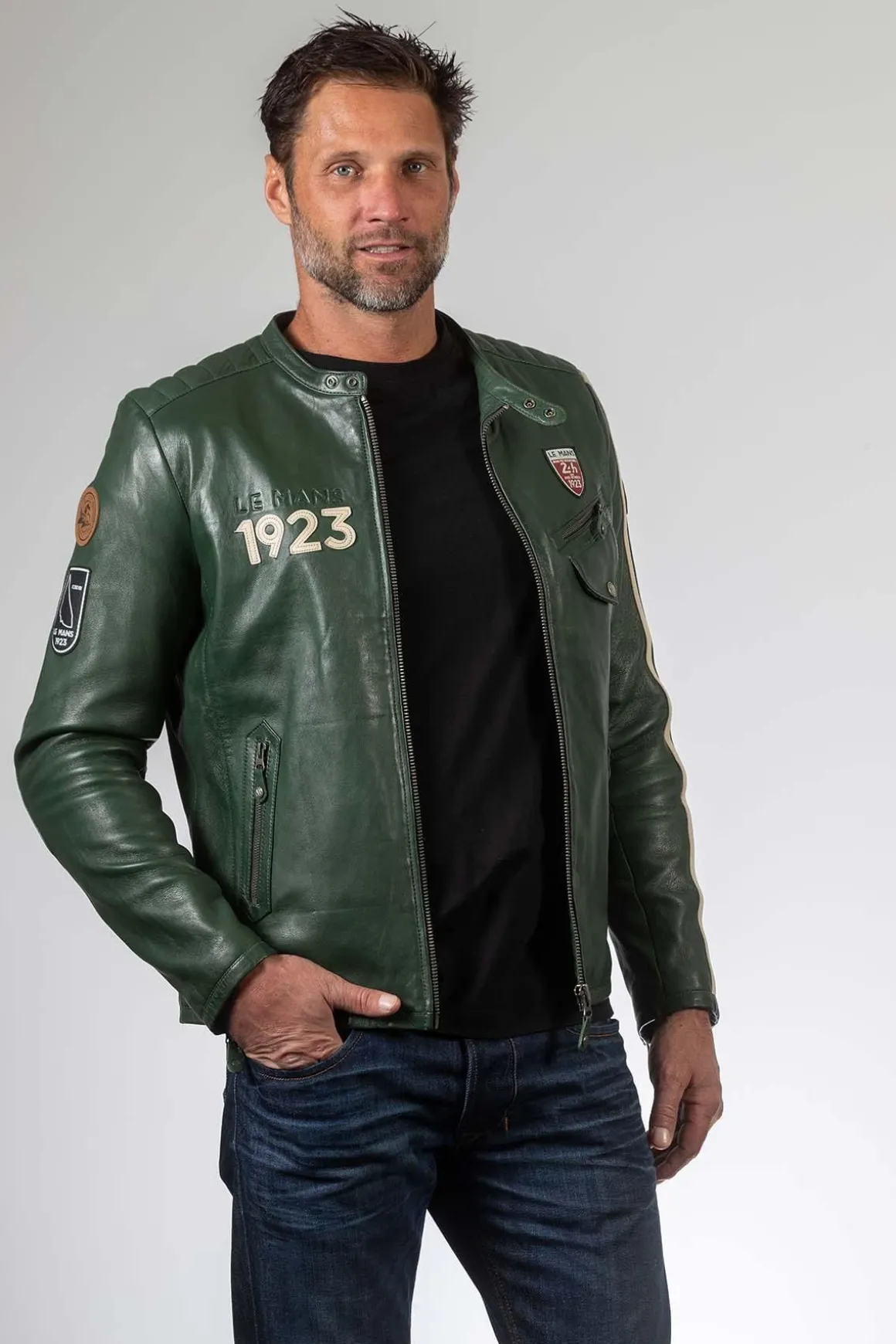 Blouson Homme 24H Le Mans Marne Sheep Crown Green