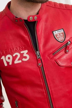 Blouson Homme 24H Le Mans Marne Sheep Crown Racing Red