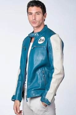 Blouson Homme 24H Le Mans Max Sheep Crown Ocean Blue