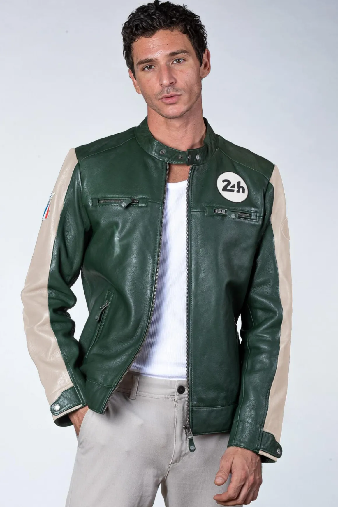 Blouson Homme 24H Le Mans Max Sheep Crown Green