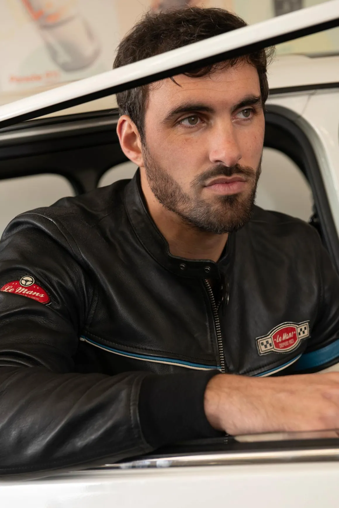 Blouson Homme 24H Le Mans Miles Sheep Crown Black